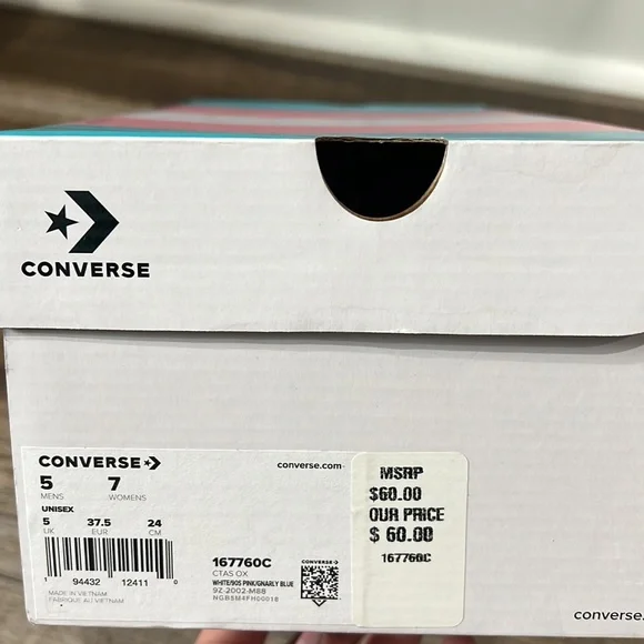 Converse woman’s 7 limited edition cotton candy - Picture 2 of 6